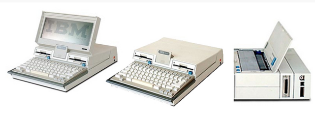 AÑO DE 1986 IBM convertible pc