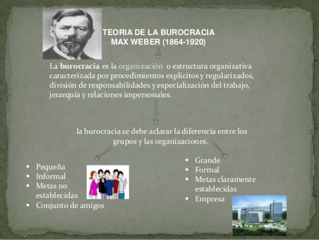 TEORIA BUROCRATICA
