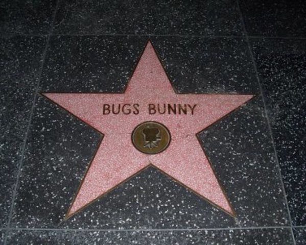 Bugs Bunny Gets A Star On The Hollywood Walk Of Fame