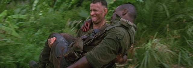 Forrest saves the members of his platoon