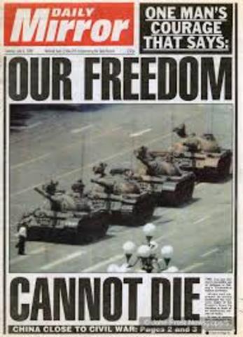 The Tiananmen Square Massacre