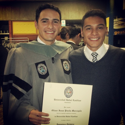 Graduación de mi hermano
