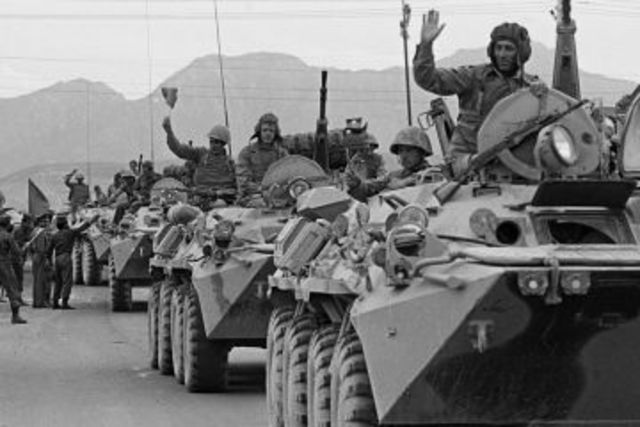 USSR invades Afghanistan