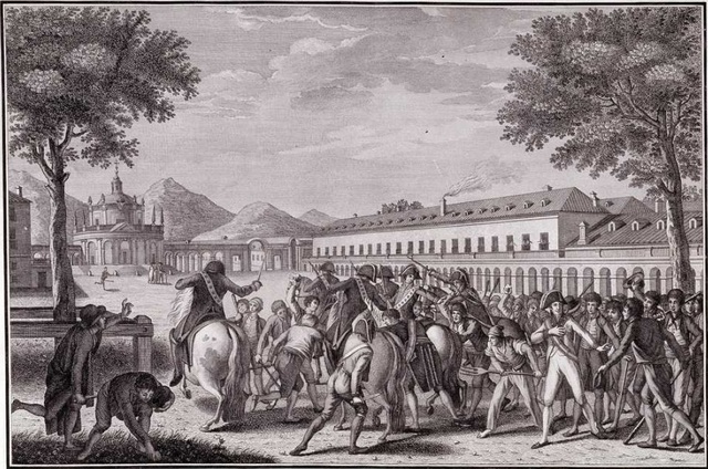 ESTALLÓ EL MONTÍN DE ARANJUEZ.