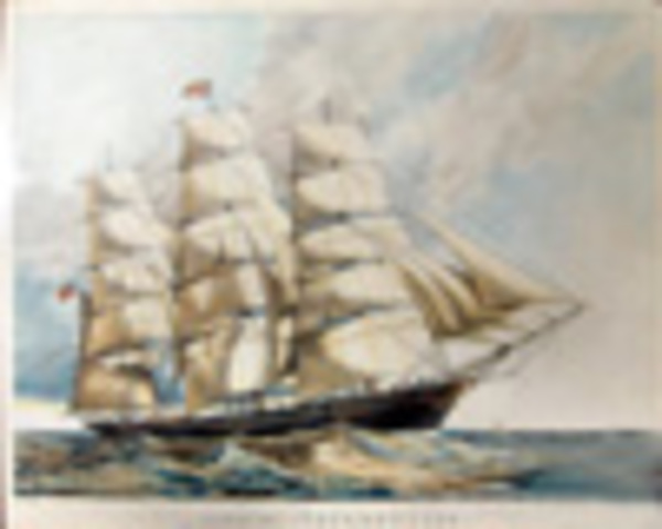 Clipper Ships transport tea to America and Europe