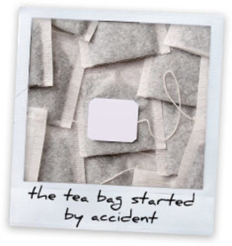 Invention of tea bags