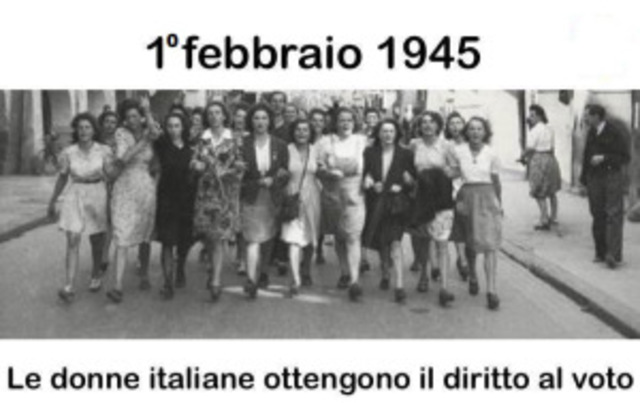 Italian Women can vote