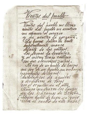 Publicación de la obra "Viento del Pueblo" De Miguel Hernández