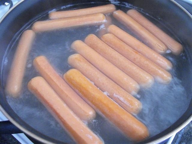 Cooking Hotdogs