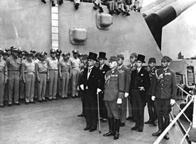 Rendición de Japón