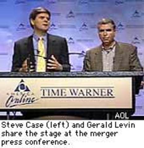 AOL Buys Out Time Warner.