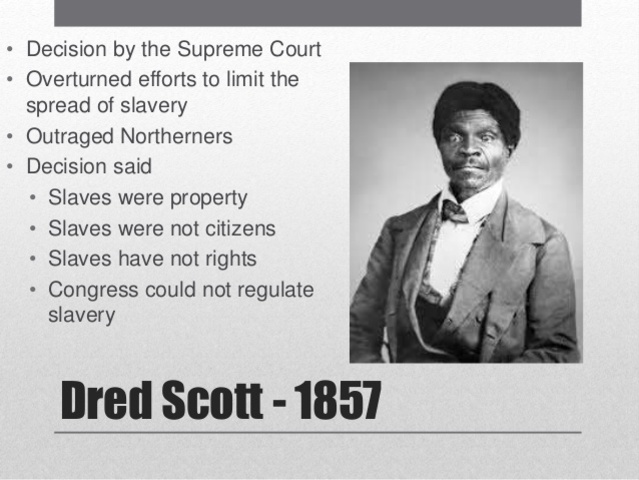 DRED SCOTT DECISION