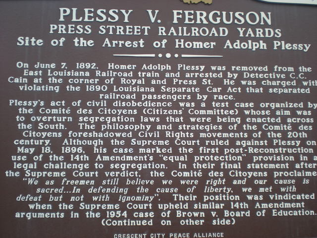 Plessy Vs. Ferguson