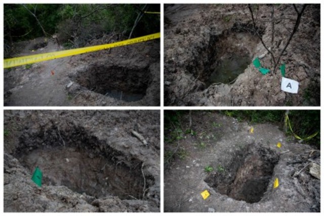 Encuentran seis fosas clandestinas en Iguala