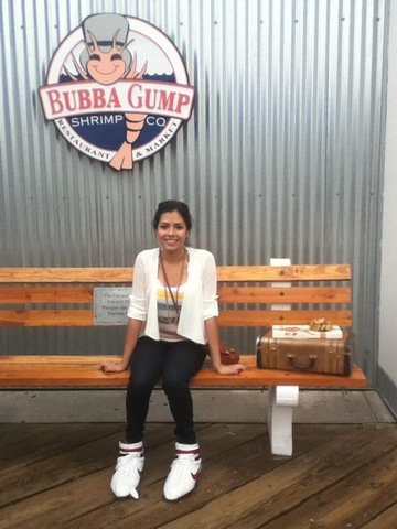 Viajé sola por primera vez.