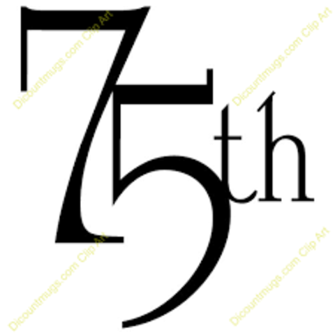 His 75th Birthday