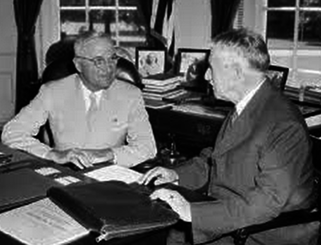 Truman Briefed on Manhattan Project