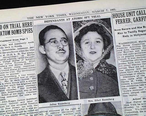 Julius and Ethel Rosenberg