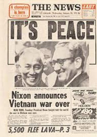 The Paris Peace Accord