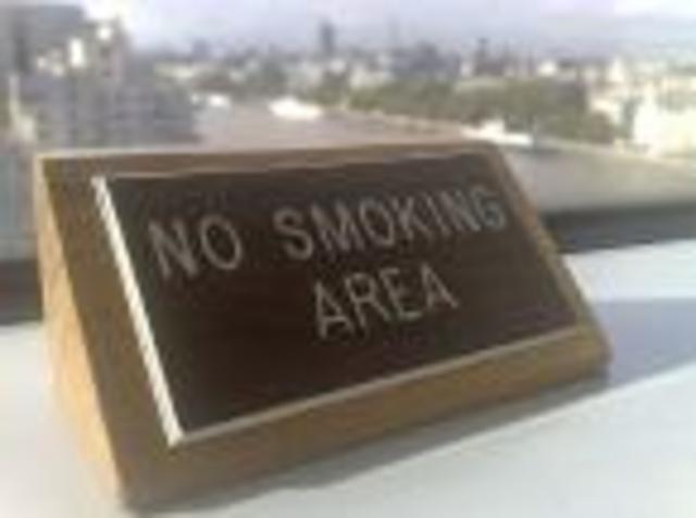 Smoking banned