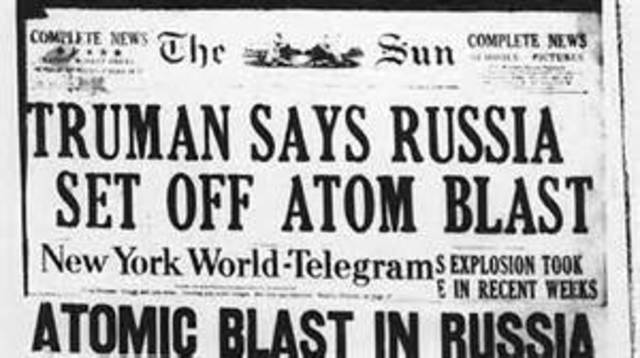 Soviet Union Tests A-bomb