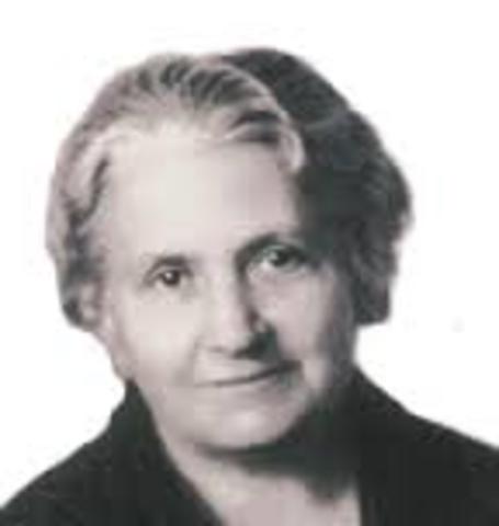 María Montessori 1870-195