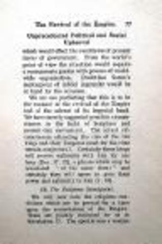 Terminaton of military rule