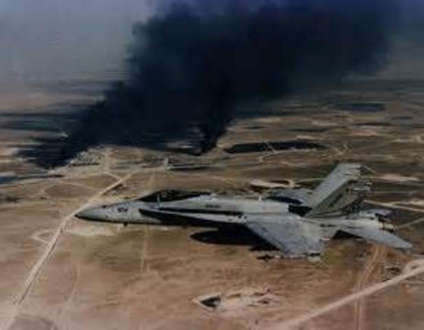 First American Air Attacks are Launched