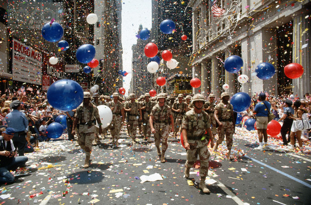 Victory Parade in Washington