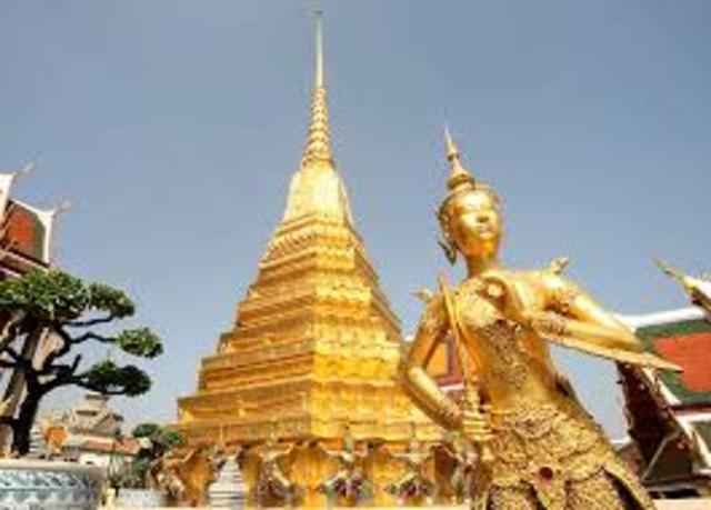 The Wat Phra Kaew Temple
