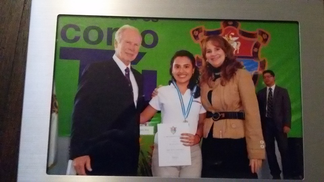 Me gane el premio Mas alla del deber