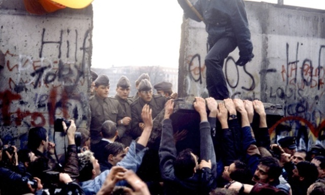 The fall of the Berlin Wall