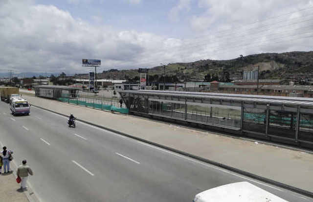 llegada del transmilenio a Soacha