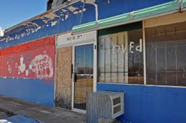 Quentin drives to 8328 Bartlesville Avenue