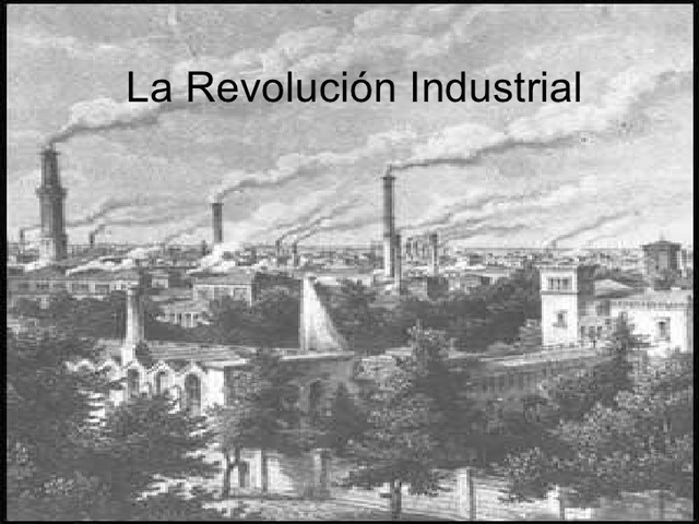 Inicio de la Revolucion Industrial