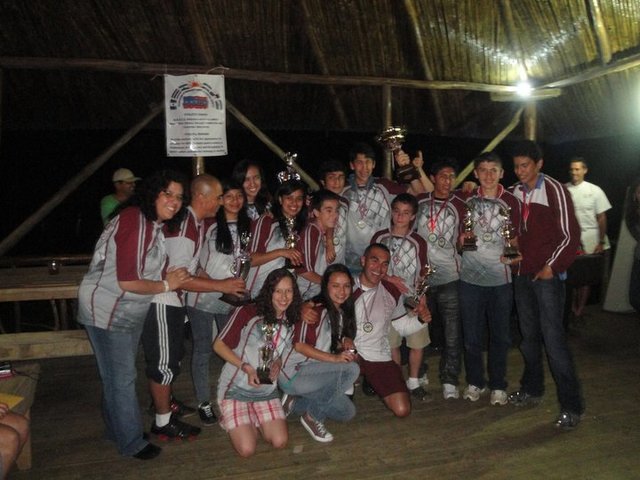 Ganar 3er lugar en competencia