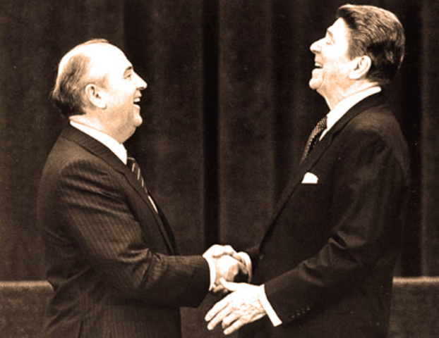 Reagan and Gorbachev Meet