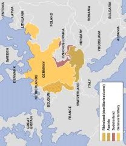 Hilter invades the Rhineland