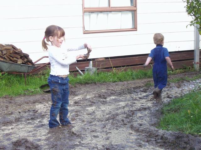 Making Mud Pies