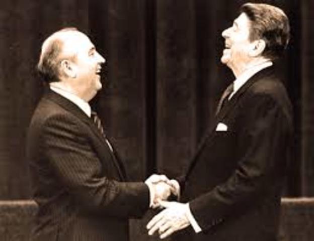 Reagan and Gorbachev Meet