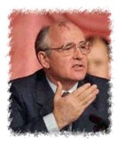 Elección de Mijaíl Gorbachov como Presidente del PCUS