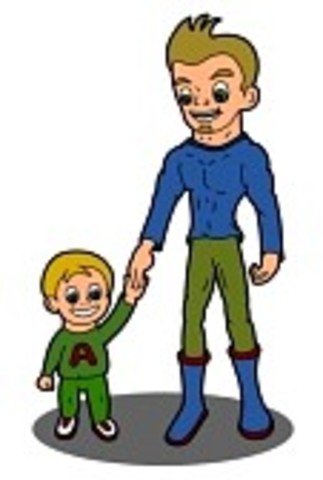 vivi dos años junto a mi papa