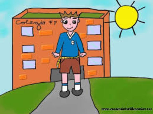 en este año volvio mi papa y cambie de colegio y de hogar, y empeze primero bachillerato