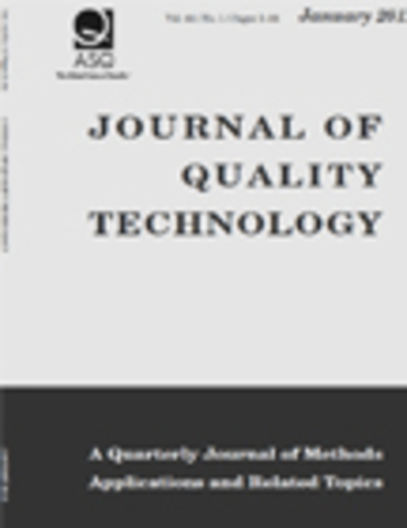 Quality progress y Journal of Quality Technology