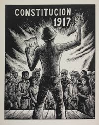 Constitucion mexicana  de 1917
