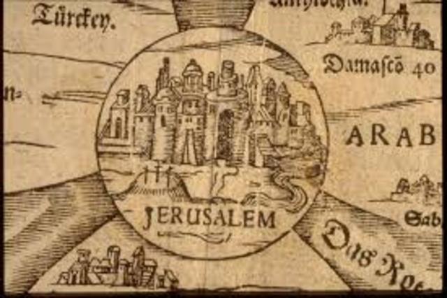 British takes Jerusalem