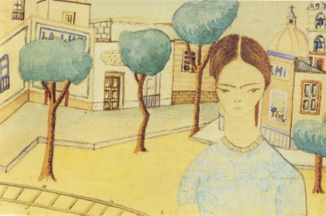 Frida en Coyoacán