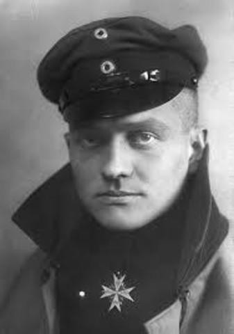 The red Baron dies