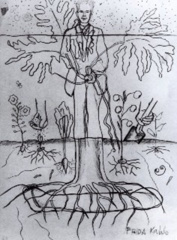 Retrato de Luther Burbank[estudie para pintar]