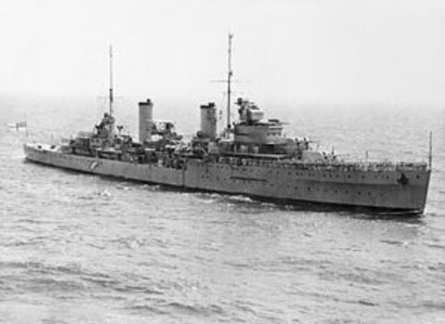 HMS Sydney destroys SMS Emdem